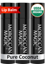 Moroccan Magic Labial Coco Virgin ofrece aroma tropical e hidratación.
