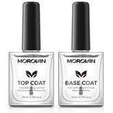 Morovan base capa transparente en bote, acabado claro y duradero.