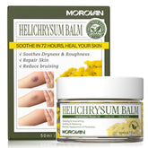 Morovan elderly bruising balm helichrysum for gentle bruise relief and calming skin comfort.