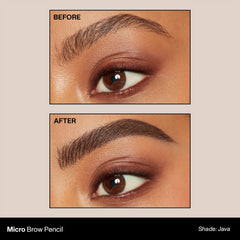 Cepillo spoolie para mezclar y peinar cejas con MORPHE.