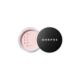 MORPHE Mini Bake & Set en envase compacto, polvo fijador ligero para fijar maquillaje.