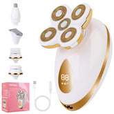 MOSAGO 5-in-1 razor head for precise body grooming on curves