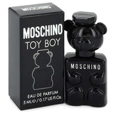 Moschino Toy Boy EDP bottle close-up showcasing warm, spicy facets for stylish evenings.