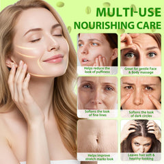 Moulis Green Coffee Oil body massage ideal for cellulite-prone areas.
