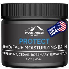 Mountaineer Brand bálsamo natural frente: hidratación suave para piel y cuero cabelludo