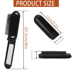 Mozeat Lens brush with mirror close-up for quick makeup checks.