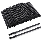 Mozeat Lens disposable makeup brush pack shot showing the 100-piece set for quick touch-ups.