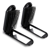 Mozeat Lens travel hair brush with mirror in a 2-pack for on-the-go styling.