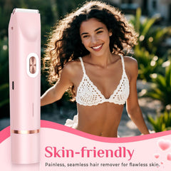 Mpotmiy bikini trimmer rotary head for precise edging and shorter-hair cleanup.