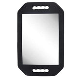 mpowtech double handle mirror large view offers a broad angle for precise haircut checks