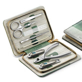 MR.GREEN manicure set with stainless steel nail clipper for precise grooming.