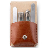 MR.GREEN Nail Clipper Set with leather case for on-the-go grooming.