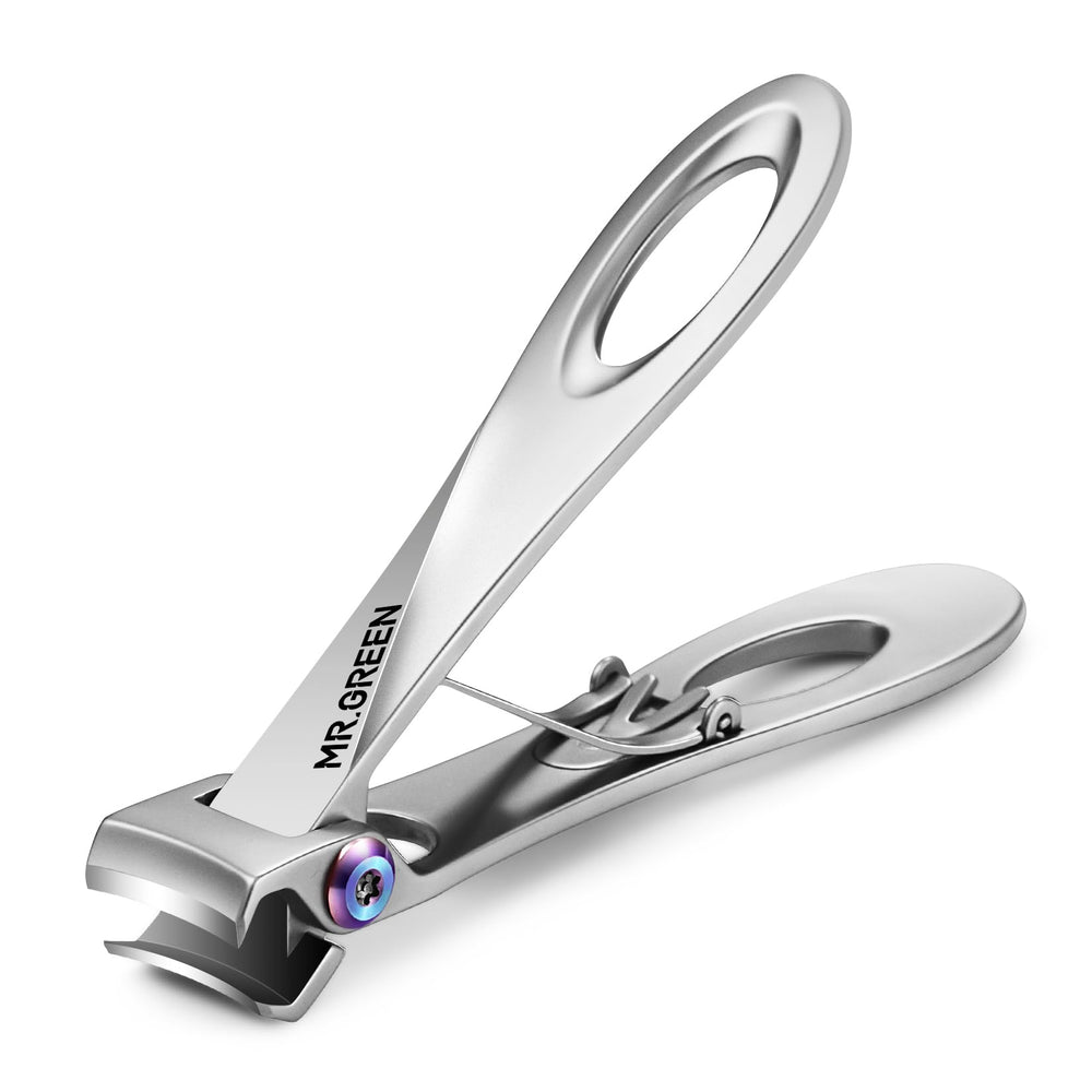 MR.GREEN nail clipper wide jaw opening for easy thick-nail trimming