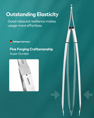 MR.GREEN eyebrow shaping with slant tip helps define arches.