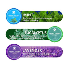 MR MIRYE bombas ducha menta, refrescante impulso para la ducha