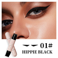 Mrettick eyeliner stamp rotating design provides two grip modes for comfort.