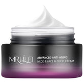 MRLILEI Tightening Neck Cream bottle pump for easy, targeted neck care.