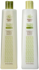 Mroobest Tea Tree Tingle champú en botella, limpieza suave y brillo