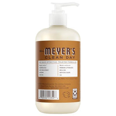 Mrs Meyer's Acorn Spice bottle pump demonstrating easy, everyday cleansing.
