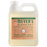 MRS. MEYER'S refil jabón manos Geranio, aroma floral que cuida la piel.