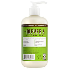 Textura espumosa del Jabón de Manos Mrs. Meyer's Clean Day Manzana.