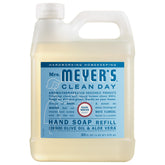 Jabón de manos Mrs. Meyer’s Clean Day Rain Water en recarga para uso diario.