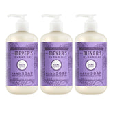 Mrs. Meyer's Clean Day lilac bottle keeps hands moisturized.