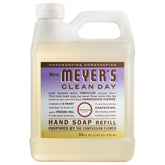Jabón de manos Mrs. Meyer's Compassion Flower recarga de 33 oz, aroma floral suave.
