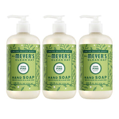 Jabón de manos Mrs. Meyer’s con pino de Iowa en botella, aroma fresco para la cocina