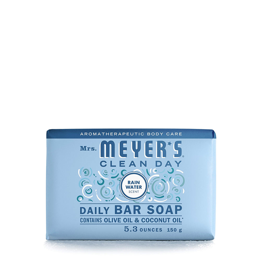 Mrs. Meyer's Rain Water bar soap—full bar for everyday cleansing