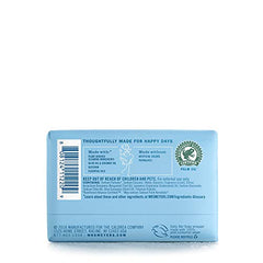 Mrs. Meyer's Rain Water bar soap creating lather on hands for gentle cleansing