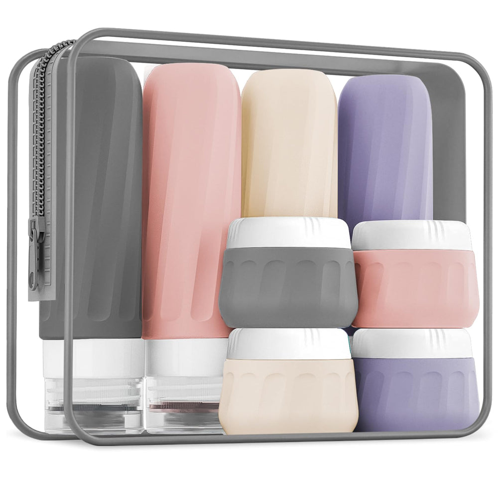 Mrsdry 3oz travel bottle clear for compact, leak-resistant packing.