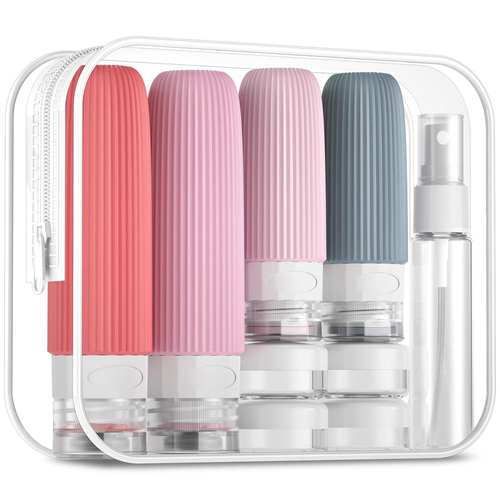 Mrsdry travel bottles 4-pack for compact, seal-tight storage of creams and balms.