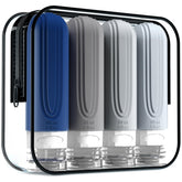 Mrsdry travel bottles leak-proof 3oz with a secure cap for safe luggage