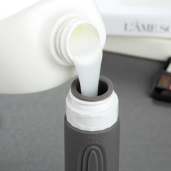 No-drip cap on Mrsdry bottles prevents leaks during travel