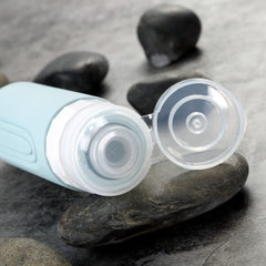 Wide-opening Mrsdry bottle makes filling thick liquids easy.