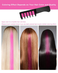 MSDADA compact portable hair chalk comb for on-the-go color.