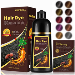 Msktasy champú colorante para canas: cobertura natural y uniforme.