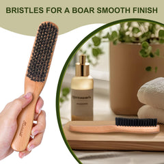 Msnasit Slick Back Brush for slick back styling and a polished look.