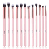 MSQ eye makeup brush set with soft synthetic hairs for smooth application