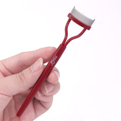 MSQ stainless steel teeth glide smoothly through lashes for clean separation