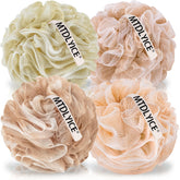 MTDLYICE Lufa XL 75 g, frontal, tamaño ideal para exfoliar suavemente el cuerpo.
