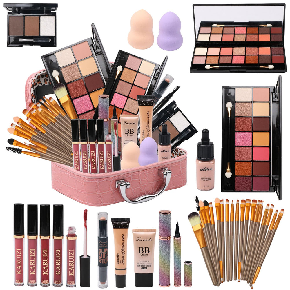 MTDXILTAI pink makeup storage bag keeps essentials organized and portable.