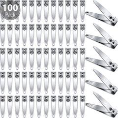 Mudder 100-piece nail clippers set bulk—compact and portable for home or travel.