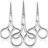 Mudder 3-pack nose scissors with narrow tips for precise trimming