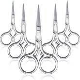 Mudder 5-piece straight tip nose hair scissors for precise at-home grooming.