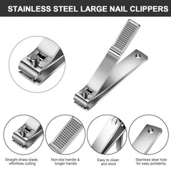 Mudder six-pack nail clippers for family use and travel.