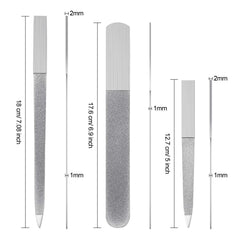 Mudder small double-sided nail file for precise edges