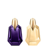 Mugler Alien Gift Set packaging display, travel-ready box for on-the-go fragrance.