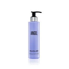 Mugler Angel Body Lotion bottle showing luxurious hydration and subtle fragrance.